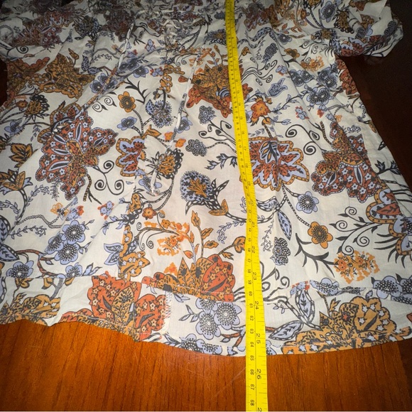 S155 Floral Print Women's Top - Picture 13 of 13